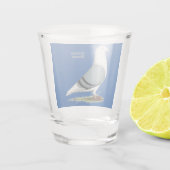 Homer Blue Saddle Schnapsglas (Rückseite)