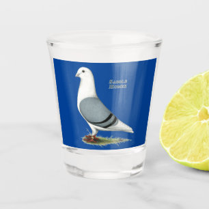 Homer Blue Saddle Schnapsglas