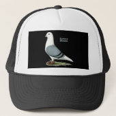 Homer Blue Saddle Truckerkappe (Vorderseite)