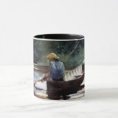 Homer - Boy Fishing, Fine Art, Tasse (Zentrum)