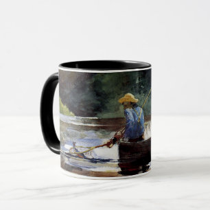 Homer - Boy Fishing, Fine Art, Tasse