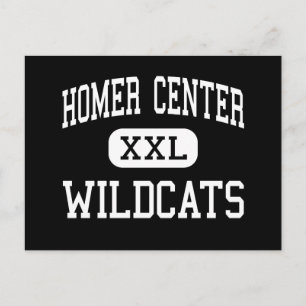 Homer Centre - Wildkatzen - High - Homer City Postkarte
