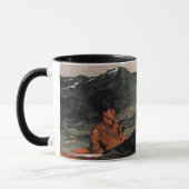 Homer - Den Mond küssen Tasse (Links)