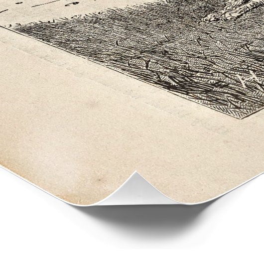 Homer - Der Picnic-Ausflug Poster (Ecke)