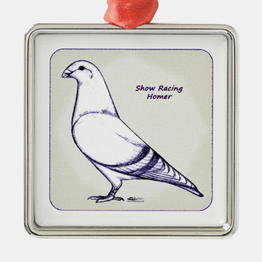 Homer Design Ornament Aus Metall (Vorne)