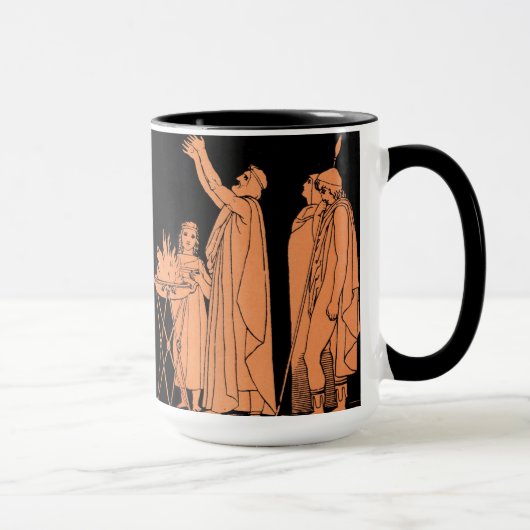 Homer die Odyssee 9 Tasse (Rechts)