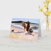 Homer - Eagle Head, Manchester, Massachusetts Karte (Gelbe Blume)