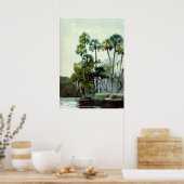 Homer - Fluss Homosassa Poster (Küche)