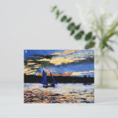 Homer - Gloucester Sunset Postkarte (Stehend Vorderseite)