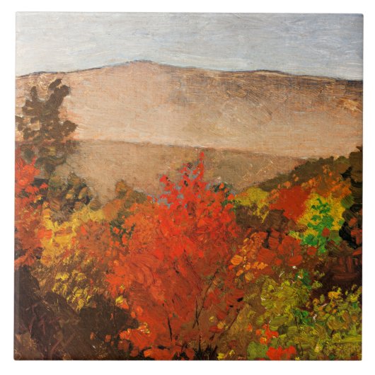 Homer - Herbstbauten Fliese (Vorderseite)