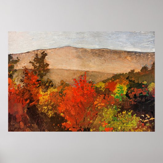 Homer - Herbstbauten, Poster (Vorne)