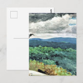 Homer - Hilly Landscape, Postkarte (Vorne/Hinten)