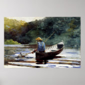 Homer - Junge Fischerei Poster (Vorne)