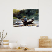 Homer - Junge Fischerei Poster (Küche)