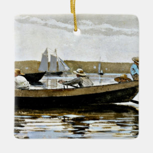 Homer - Jungen in einem Dory Keramikornament
