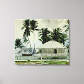 Homer - Kabinen, Nassau Leinwanddruck (Vorderseite)