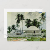 Homer - Kabinen, Nassau Postkarte (Vorne/Hinten)