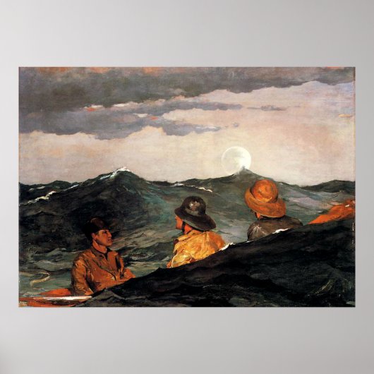 Homer - Kissing the Moon Poster (Vorne)
