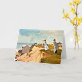 Homer - Long Branch, New Jersey Karte (Gelbe Blume)