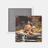 Homer - Nach der Jagd Magnet (Vorderseite/Rückseite)