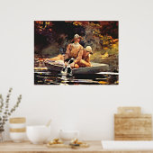 Homer - Nach der Jagd Poster (Küche)