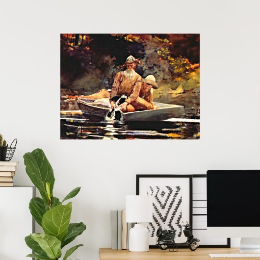 Homer - Nach der Jagd Poster (Heimbüro)