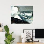 Homer - Noreaster, Kunstmalerei, Poster (Heimbüro)