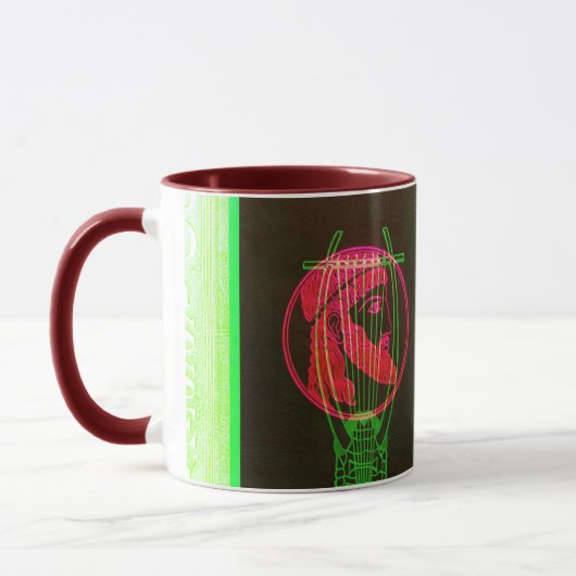 Homer-Odyssey-Keramik-Tasse Tasse (Links)