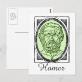 Homer Postkarte (Vorne/Hinten)