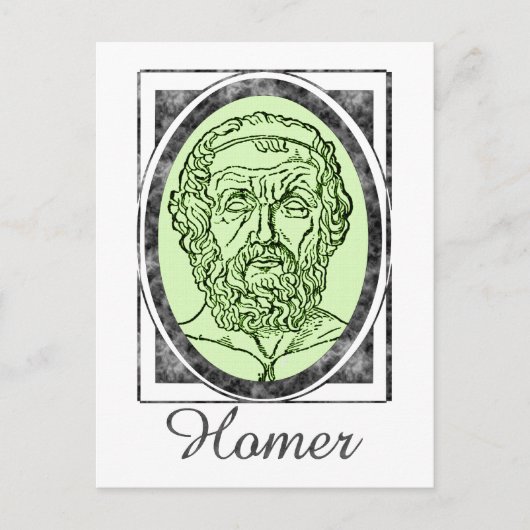 Homer Postkarte (Vorderseite)