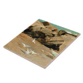 Homer - Rocky Coast and Gulls, fine art Fliese (Seite)