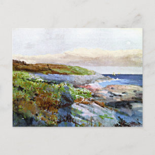 Homer - Schatten auf den Dünen Postkarte