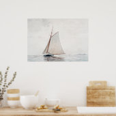 Homer segelt von Gloucester Poster (Küche)