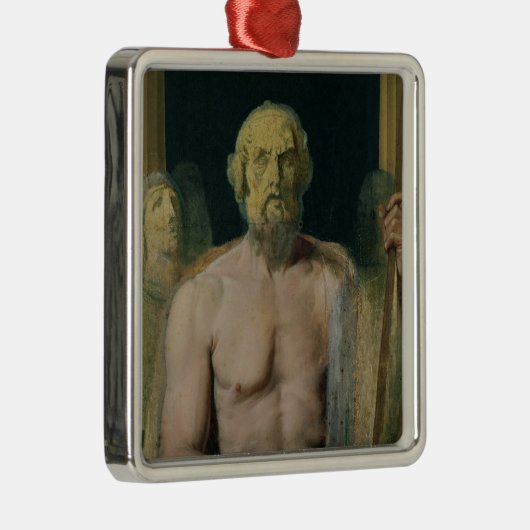 Homer Silbernes Ornament (Rechts)
