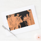 Homer The Odyssey 9 Rechteckiger Aufkleber (Umschlag)