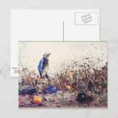 Homer - Unter den Gemüsen Postkarte (Vorne/Hinten)