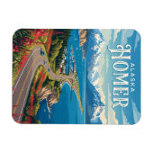 Homer USA Magnet (Horizontal)