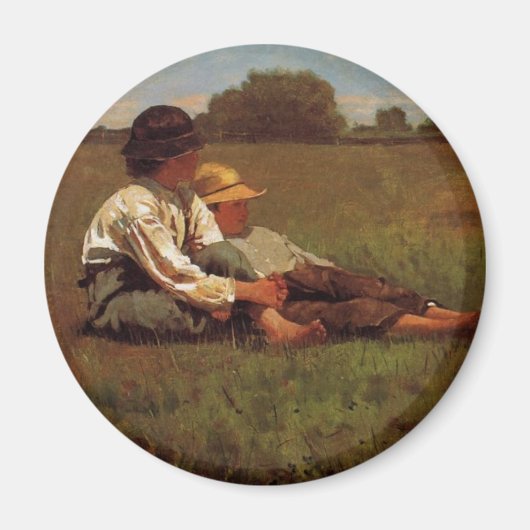 Homer Winslow Kunstwerk Magnet (Vorne)