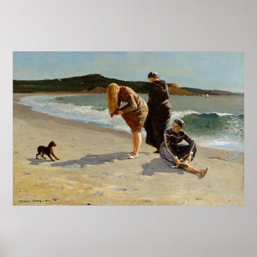 Homer Winslow Kunstwerk Poster (Vorne)
