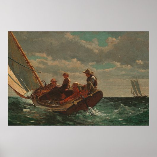 Homer Winslow Kunstwerk Poster (Vorne)