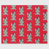 Homero der Hund Wrapping Paper Geschenkpapier (Flach)