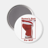 Homer's Hintern für MVP Magnet (Vorderseite/Rückseite)