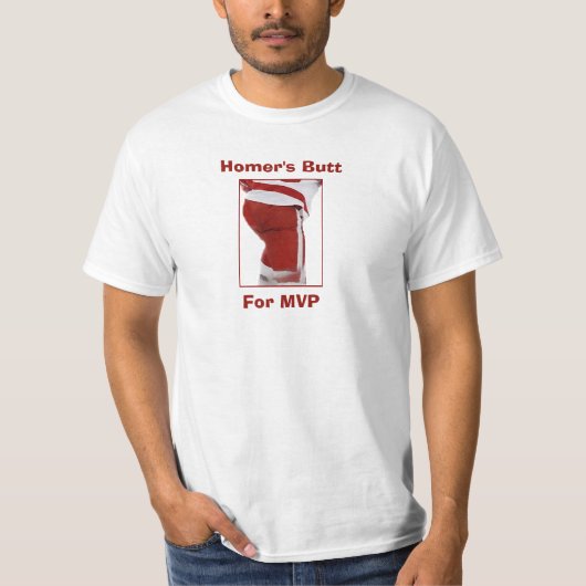Homers Hintern für MVP T-Shirt (Vorderseite)