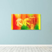 Homer's Odyssey Wrapped Canvas Print Leinwanddruck (Insitu (Holzboden))