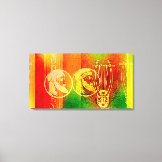 Homer's Odyssey Wrapped Canvas Print Leinwanddruck (Vorderseite)