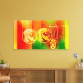 Homer's Odyssey Wrapped Canvas Print Leinwanddruck (Insitu (Wohnzimmer))