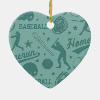 Homerun Baseball Keramikornament