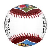 Homerun Coach Vielen Dank für Ihr individuelles Fo Baseball (Rückseite)