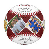 Homerun Coach Vielen Dank für Ihr individuelles Fo Baseball (Vorderseite)