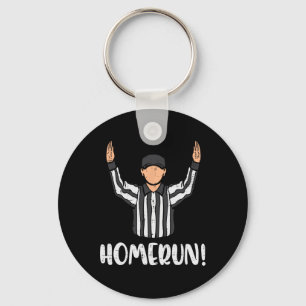Homerun Schiedsrichter American Football Sport Män Schlüsselanhänger